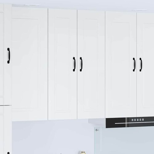 vidaXL Stenska kuhinjska omarica Visok sijaj bela 60 x 31 x 100 cm Cene