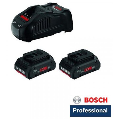 Bosch starter set 2 x ProCORE 18V 4,0 Ah akumulator + GAL 1880 CV brzi punjač Cene