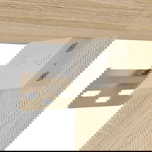 vidaXL Kupaonski zidni ormarić sonoma hrast 60x25x30 cm izrađeno drvo Cijene