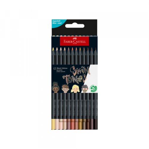 Olimp Sport Drvene bojice Faber Castell Black Edition 1/12 116414 SKIN TONE Cene