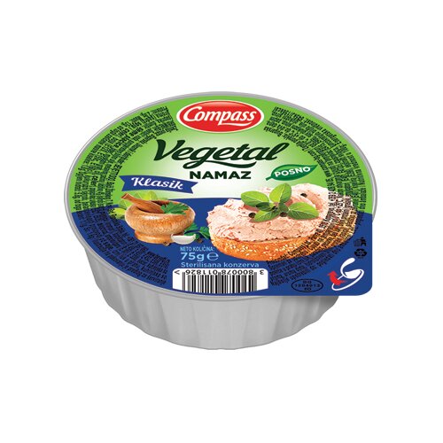 Compass Namaz Vegetal Klasik, 75g Slike