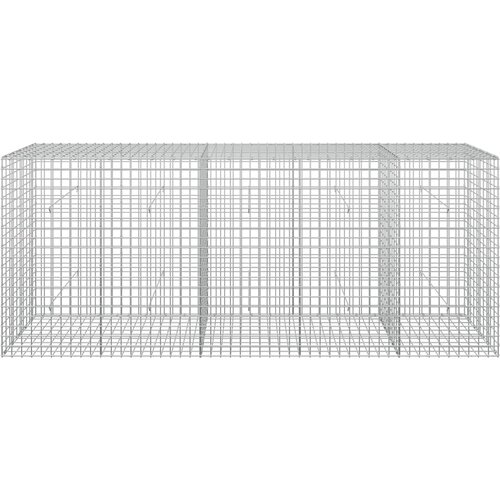  Gabion s 5 mm žicom i mrežom 5x5 cm 250x50x100 cm Slike