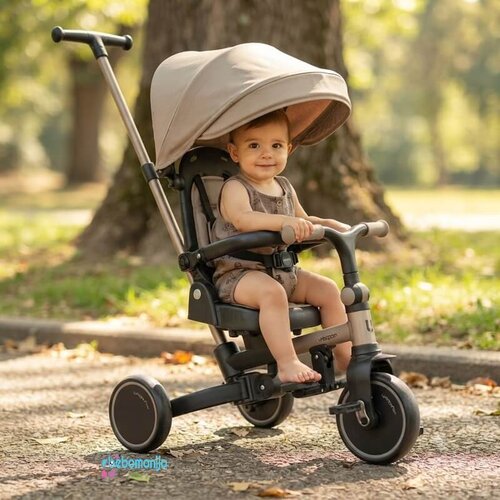 Kikka Boo tricikl Aluma 8u1 - BEIGE (kkb21168) Slike