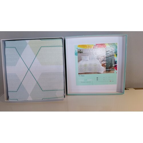 Tac Set posteljine sa prekrivačem Romy, 160x230cm, Menta Cene