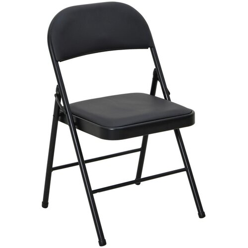 XXXL Zložljiv Stol Walter, Črna, Videz Usnja Cene