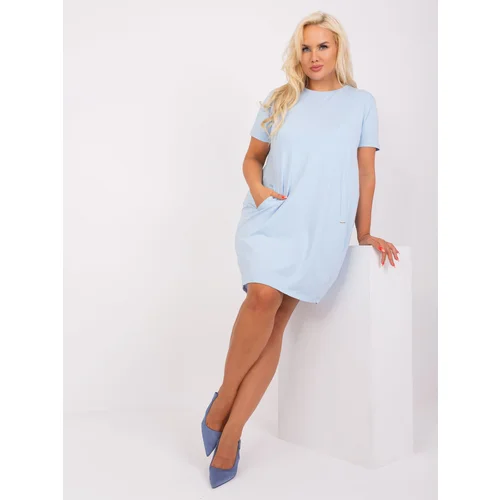 RELEVANCE Dress-RV-SK-8768.17P-Light Blue