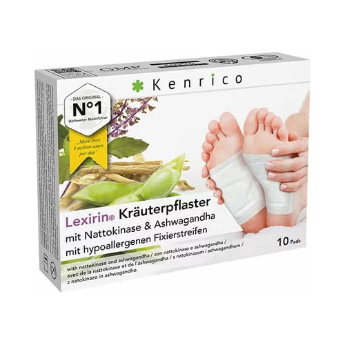Kenrico Lexirin® biljni flaster s natokinazom i ashwagandom - 2 kom. - testera