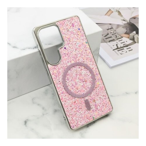  Futrole glam glow magsafe za samsung s938b galaxy s25 ultra 5g roze ( F121229 ) Cene