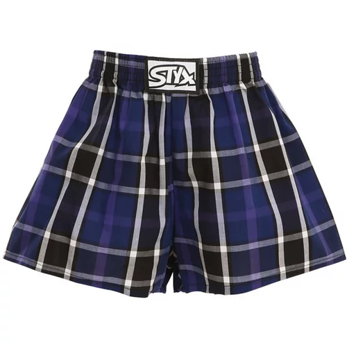 STYX Children's shorts classic rubber multicolored (J919)