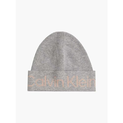 Calvin Klein Grey Women&amp;#039;s Cap with Wool - Women Slike