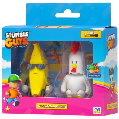 Stumble guys Mini akcijska figura, 2 komada Cene