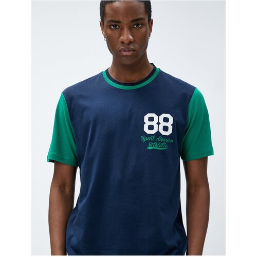 Koton T-Shirt - Navy blue - Regular fit Slike
