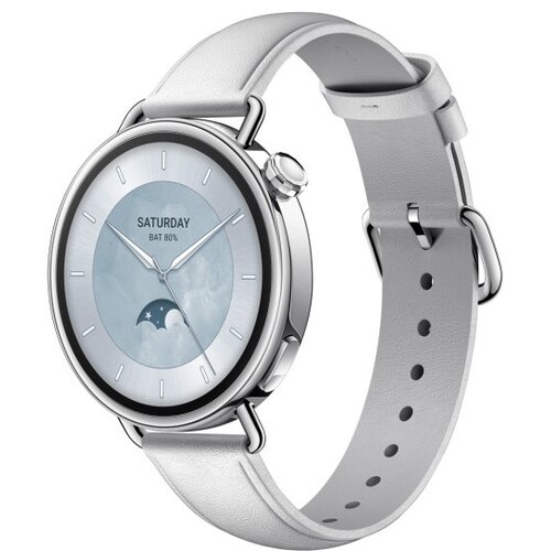 Xiaomi Eco Xiaomi Watch S4 41mm Leather Strap(White) Cene
