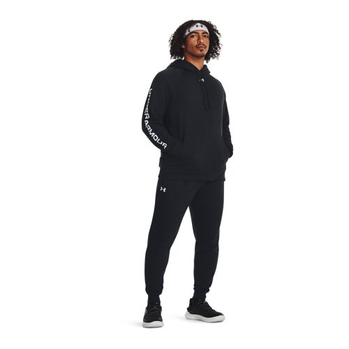 Under Armour UA Tracksuit Rival Fleece, Black/White - XXL, (21581774) Cene