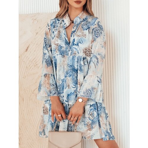 DStreet PRINSA Blue Dress Cene