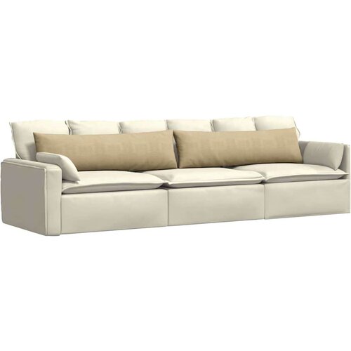  Jastučići za sofu 2 pcs Siva zelena 145 x 40 cm Kordura tekstil Slike