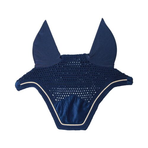 Kentucky Horsewear Zaščita za ušesa Wellington "Velvet Basic" - mornarsko modra Cene