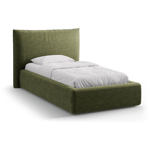 Micadoni Zeleni tapecirani krevet s prostorom za odlaganje s podnicom 90x200 cm Kaelle &ndash; Cijene
