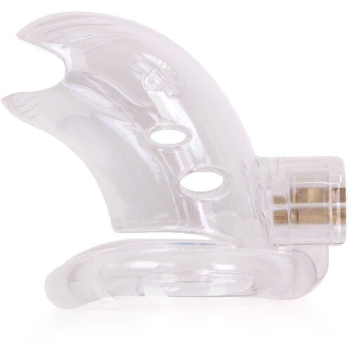 Kiotos Plastic Chastity Cage Clear Cene