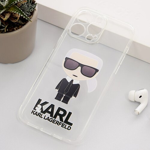 Nanobit Maska za iPhone 15 Pro Karl Lagerfeld Print Cene
