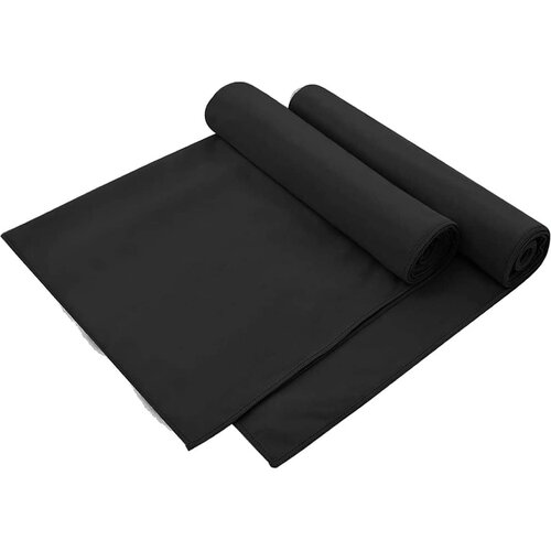  ručnici za stolice 2 pcs Crna 130 x 60 cm Slike