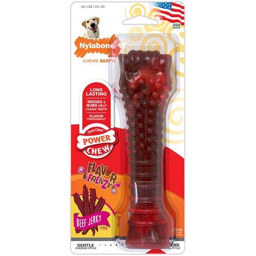 Nylabone Dura Chew Beef Jerky - Large: pribl. D 20 x &Scaron; 5,5 x V 3 cm Cijene
