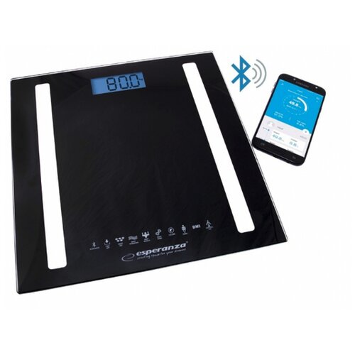 Esperanza (EBS016K) B.Fit Pametna kupaonska vaga 8u1 Bluetooth, crna Cijene