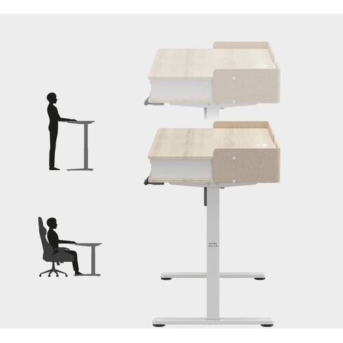  Električni stol Leader 8.0 White 120 cm Slike