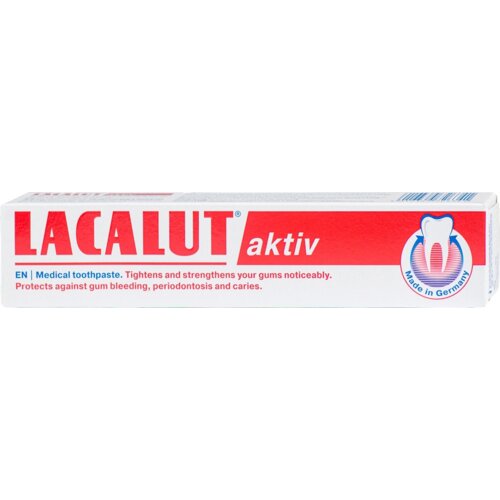 Lacalut Pasta za zube Aktiv medicinska 75ml Cene