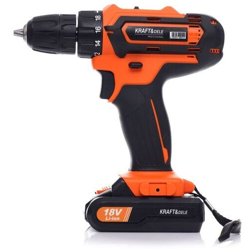 Kraft & DELE 1,3Ah akumulatorski vijacnik 18V z LED KD3065 Cene