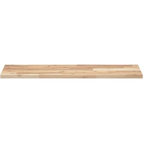  Plutajuće police 3 kom 100x30x2 cm Neobrađeno puno drvo akacije Slike