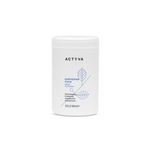 Kemon Actyva Nutrizione Ricca Rich Nutrition Mask maska za dubinsku regeneraciju za sve tipove kose 1000 ml Slike
