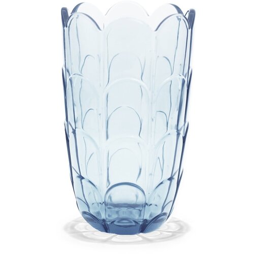 Holmegaard Svijetlo plava staklena ručno izrađena vaza (visina 19 cm) Lily &amp;ndash; Slike