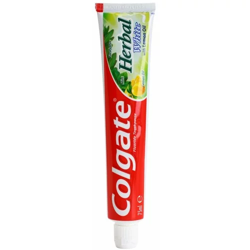 Colgate Herbal White biljna pasta za zube s izbjeljivajućim učinkom 75 ml