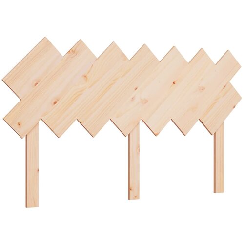 Maison Chic posteljno vzglavje - vzglavna omarica - nočna omarica 141x3x80,5 cm trdna borovina, (21705228) Slike