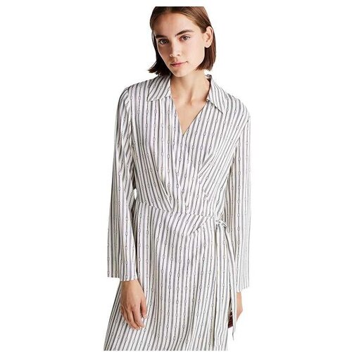 Tommy Hilfiger ženska preklopna midi haljina THWW0WW44088-0K4 Cene