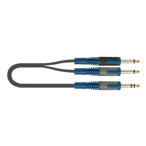  Q-LOK RKSA100-5 kabel 6,3mm st. - 2x6,3mm mon. 5m Slike