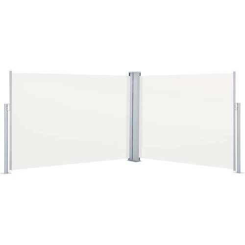 Maison Chic Zložljiva stranska tenda - Senčniki krem 100x1000 cm, (22041196) Cene