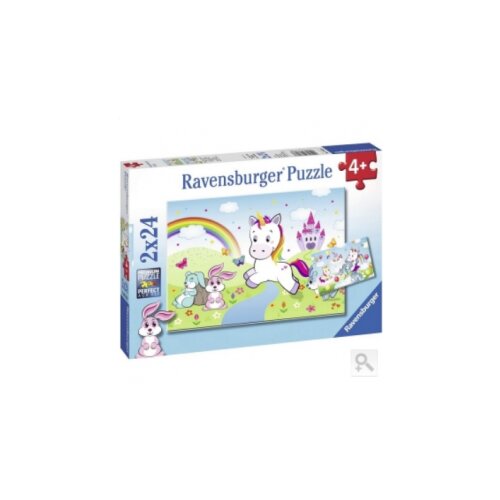 Puzzle Ravensburger puzzle (slagalice) - Bajkoviti jednorog RA07828 Slike
