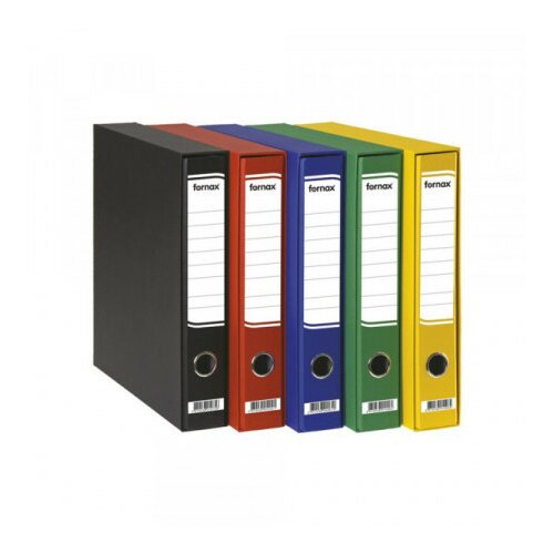 Fornax registrator A4 sa kutijom žuti ( 7853 ) Slike