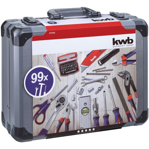 KWB Kovčeg za alat, opremljen 99-dijelni 370760 Cijene