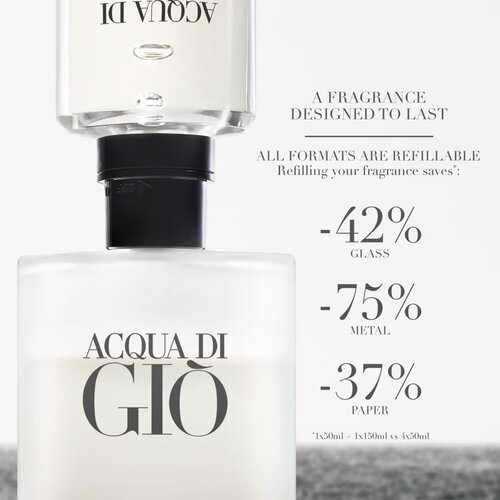 Armani Acqua di Gi&amp;ograve; toaletna voda nadomestno polnilo za mo&amp;scaron;ke 150 ml Slike