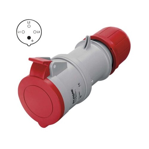  Spojka 4P 32A/400V IP44 Cene