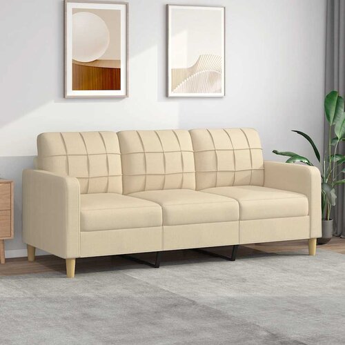  Trosjed od tkanine krem 180 cm Cene