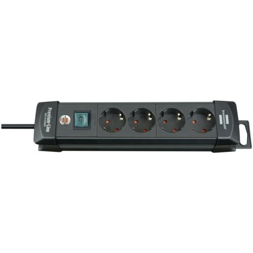Brennenstuhl Extension Lead 4-fold Premium-Line 1,8m black Cijene