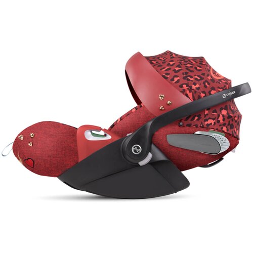 Cybex autosjedalica i-Size 40-87 cm Cloud T Platinum Rosenrot dark red 523000303 Slike