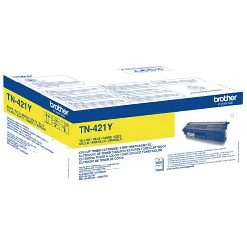Brother Toner TN-421Y (rumena), original Cene