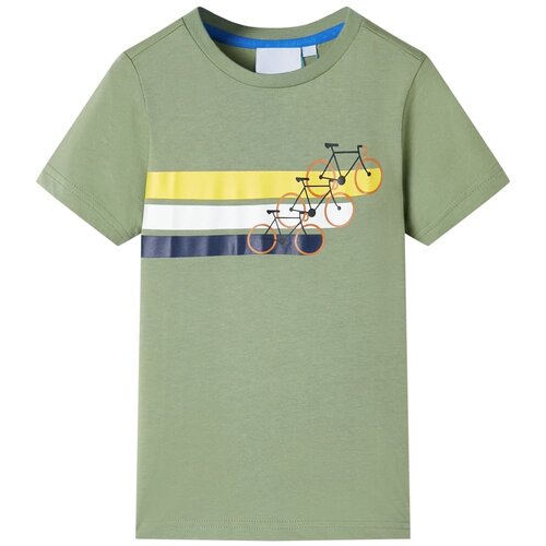 vidaXL Dječja majica kratkih rukava svijetla kaki 140 Cijene