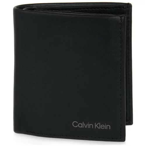 Calvin Klein Jeans Denarnice BAX TRIFOLD Črna