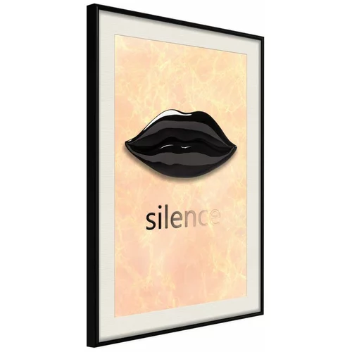  Poster - Silent Lips 30x45